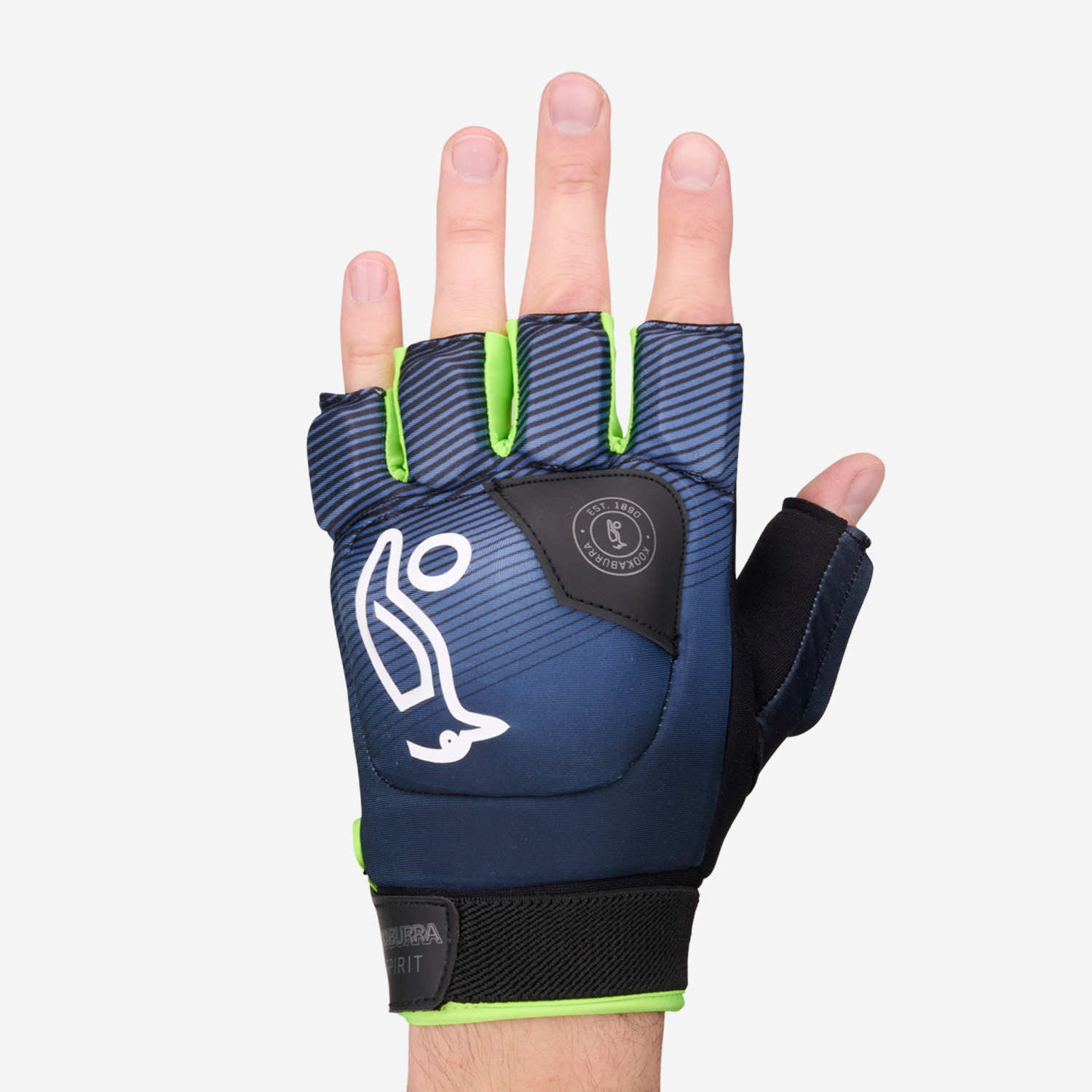 Kookaburra Pro Spirit Hockey Glove – Grey/Lime