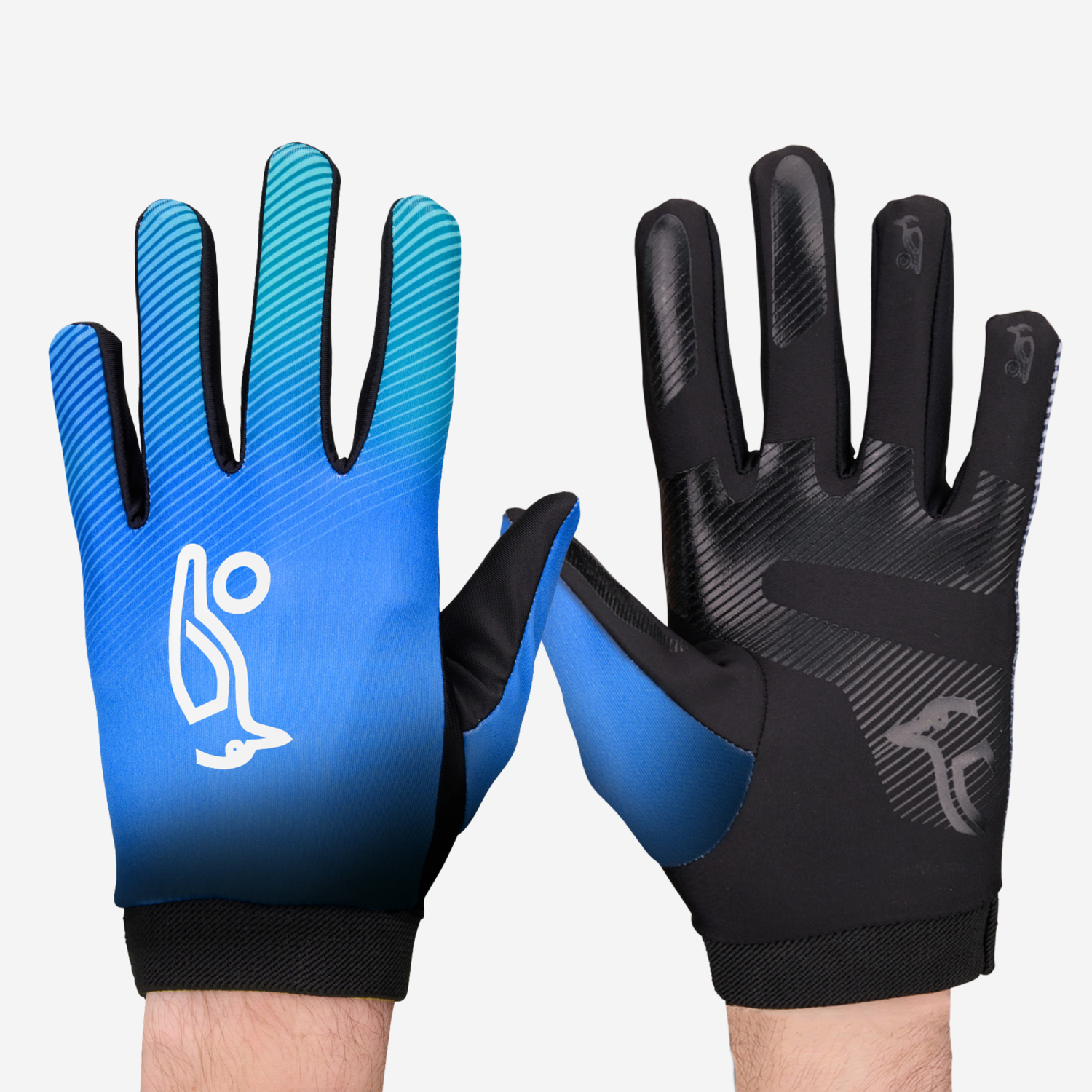 Kookaburra Nitrogen Hockey Gloves – Blue | Junior Full-Finger Pair