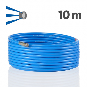 DRAIN CLEANING HOSE 10M WITH NOZZLE - M22
