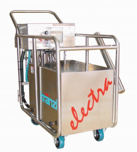 Kranzle electra 24kW - 3250 pump mobile hot water pressure washer
