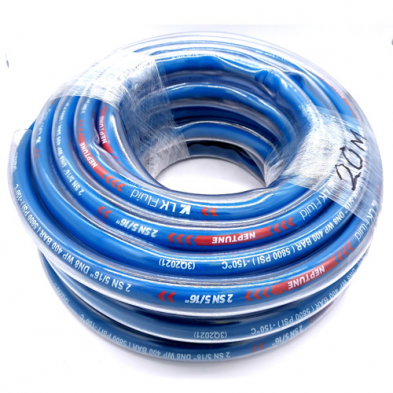 High pressure hose with clear cover 20m length