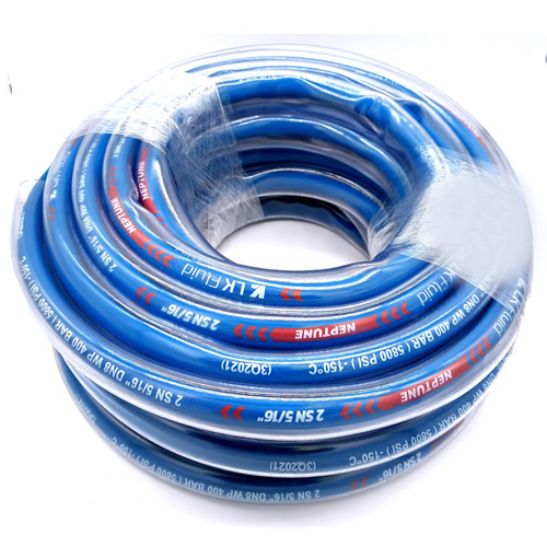 High pressure hose with clear cover 5m length