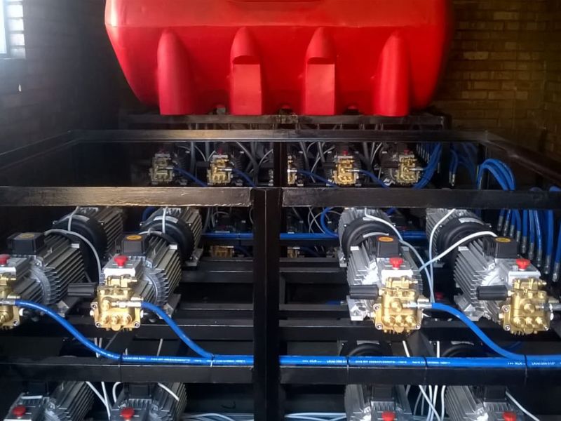 Kranzle Multi pump high pressure washer system