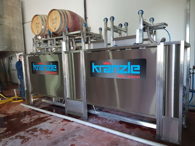 Kranzle multi wine barrel cleaning system