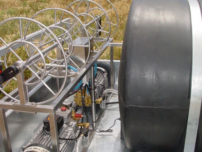 Kranzle industrial trailer mounted pressure washer