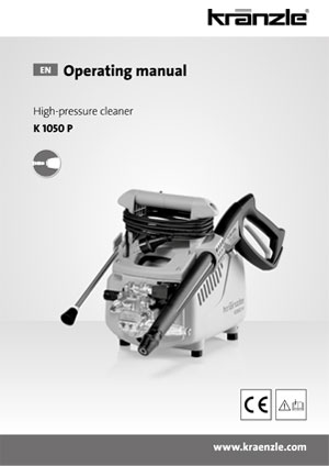 Kranzle 1050p operating manual