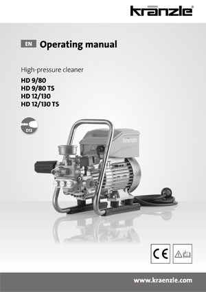 Kranzle HD 11/130 operating manual