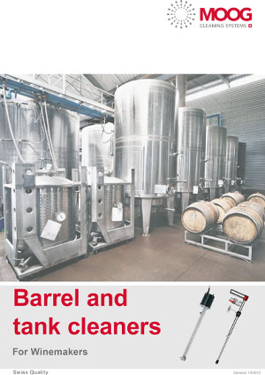 Moog wine barrel cleaner brochure