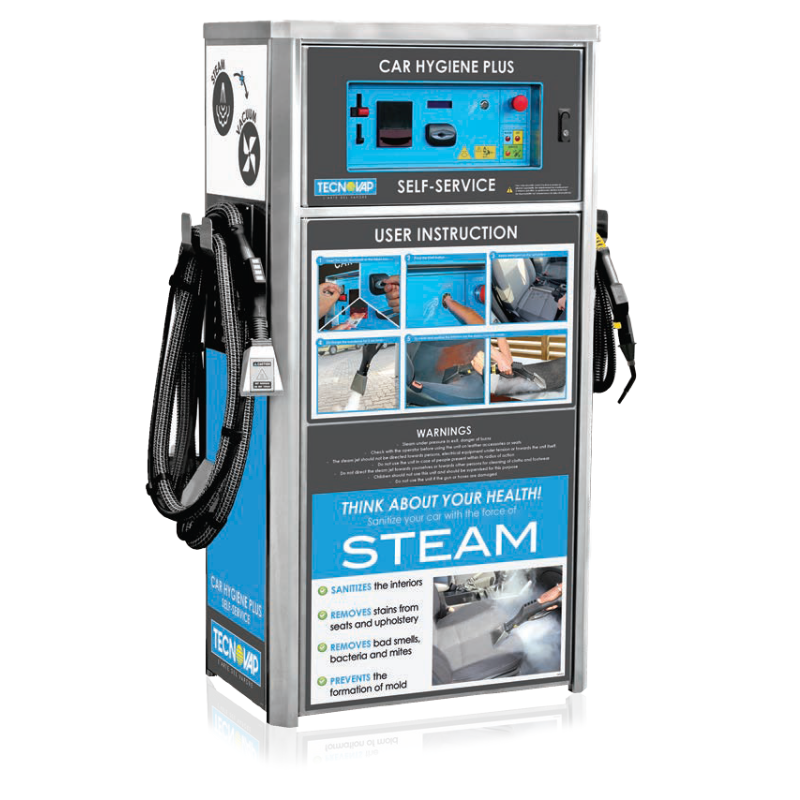 Tecnovap Hygiene Car Wash Plus Steam Cleaner