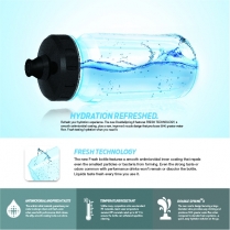 480000270 GIANT W/BOTTLE DOUBLESPRING 600CC TRANS/BLUE