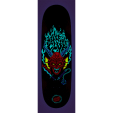 159061 S CRUZ DECK STRANGER THINGS HELLFIRE FLAMES 9.0