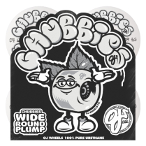 159093 OJ WHEELS 54MM THROW UPS CHUBBIES WHITE 99A